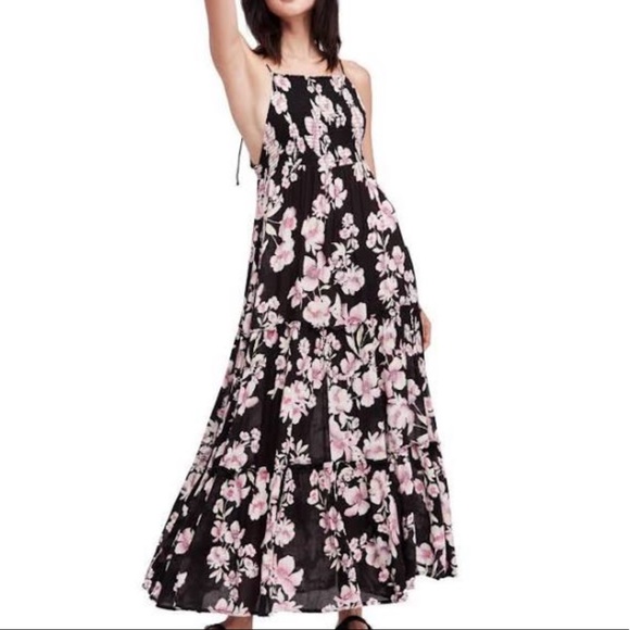 Free People Dresses & Skirts - Free People Garden Party Smocked Maxi Dress S NWT